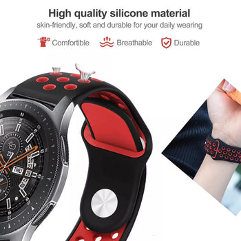 20/22mm Silicone Sports Replacement Band
