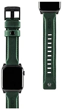 Green Italian leather band