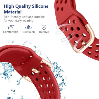 20/22mm Silicone Sports Replacement Band