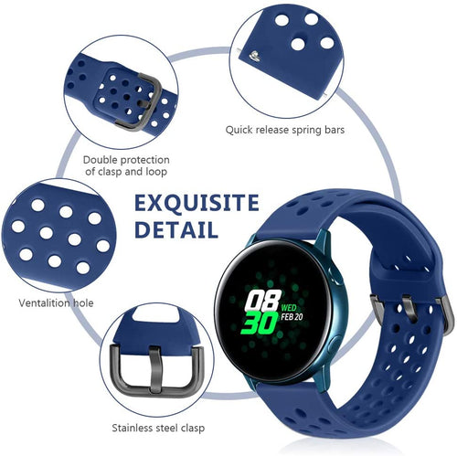 20/22mm Silicone Sports Replacement Band