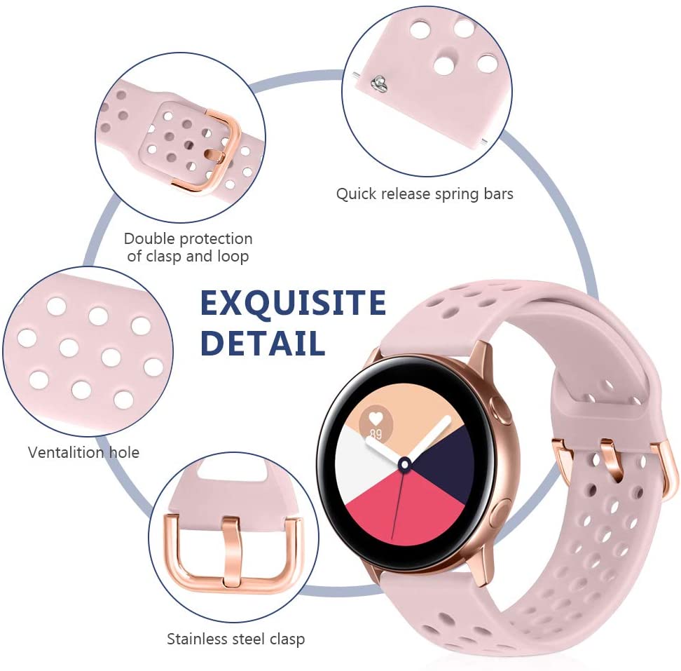 20/22mm Quick Release Silicone Sports Replacement Band