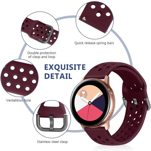 20/22mm Silicone Sports Replacement Band