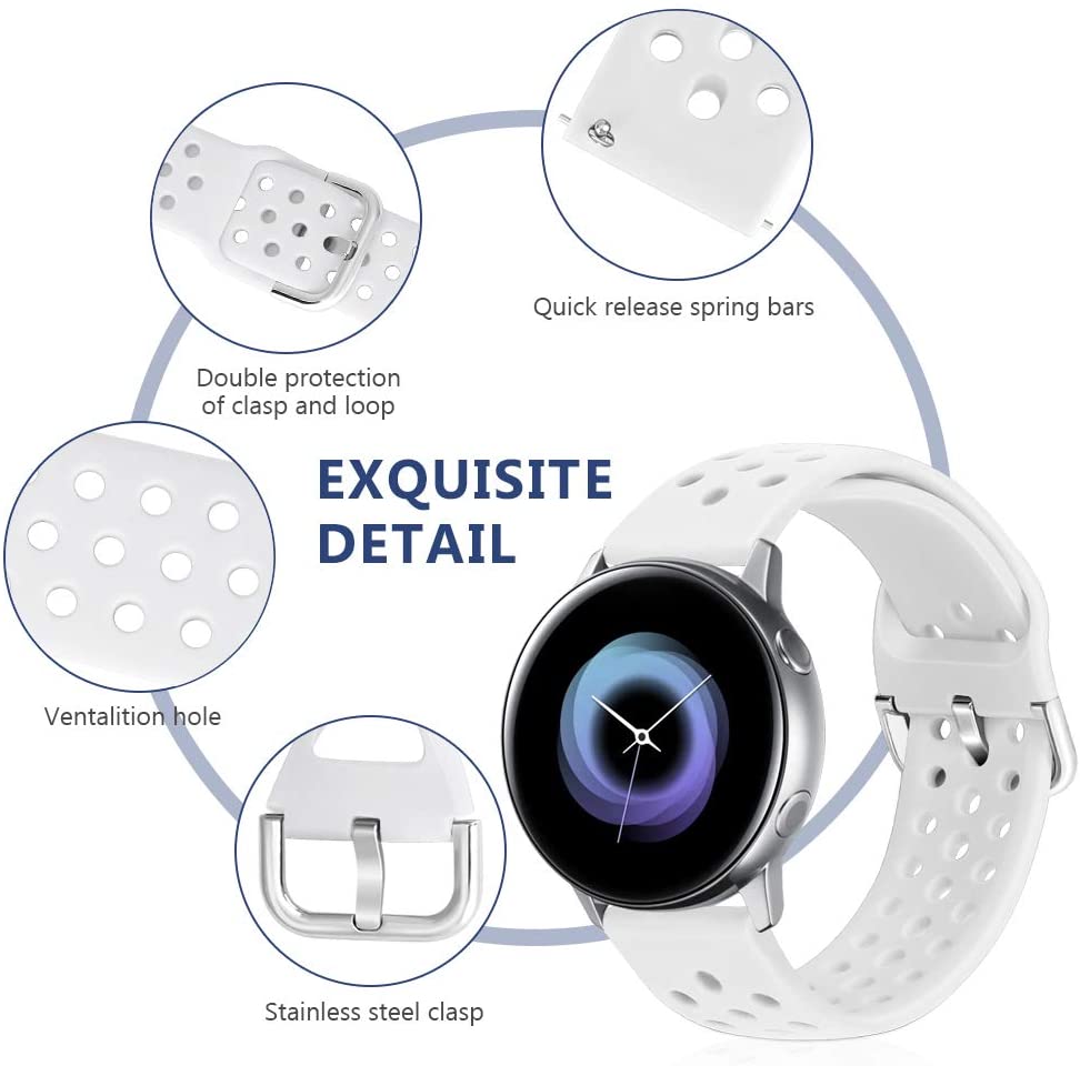 20/22mm Silicone Sports Replacement Band