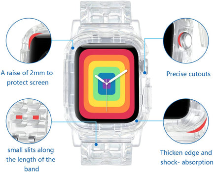 Apple Watch Transparent Protective Case Band