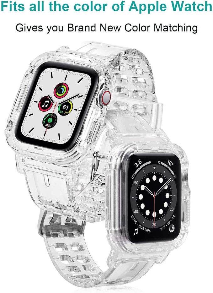 Apple Watch Transparent Protective Case Band