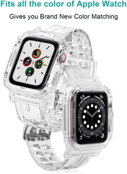 Apple Watch Transparent Protective Case Band