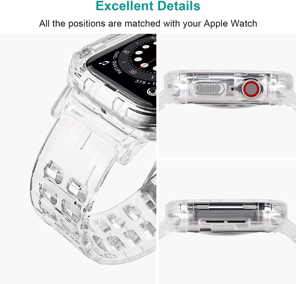 Apple Watch Transparent Protective Case Band