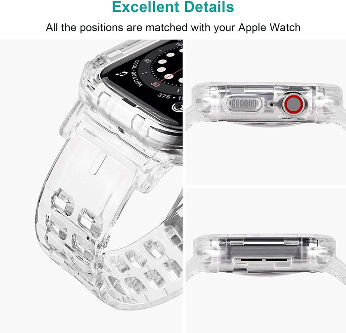 Apple Watch Transparent Protective Case Band