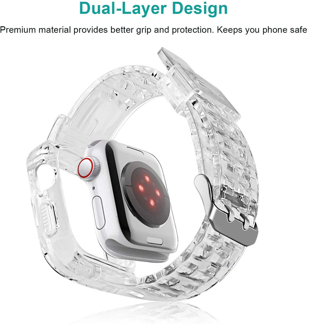 Apple Watch Transparent Protective Case Band