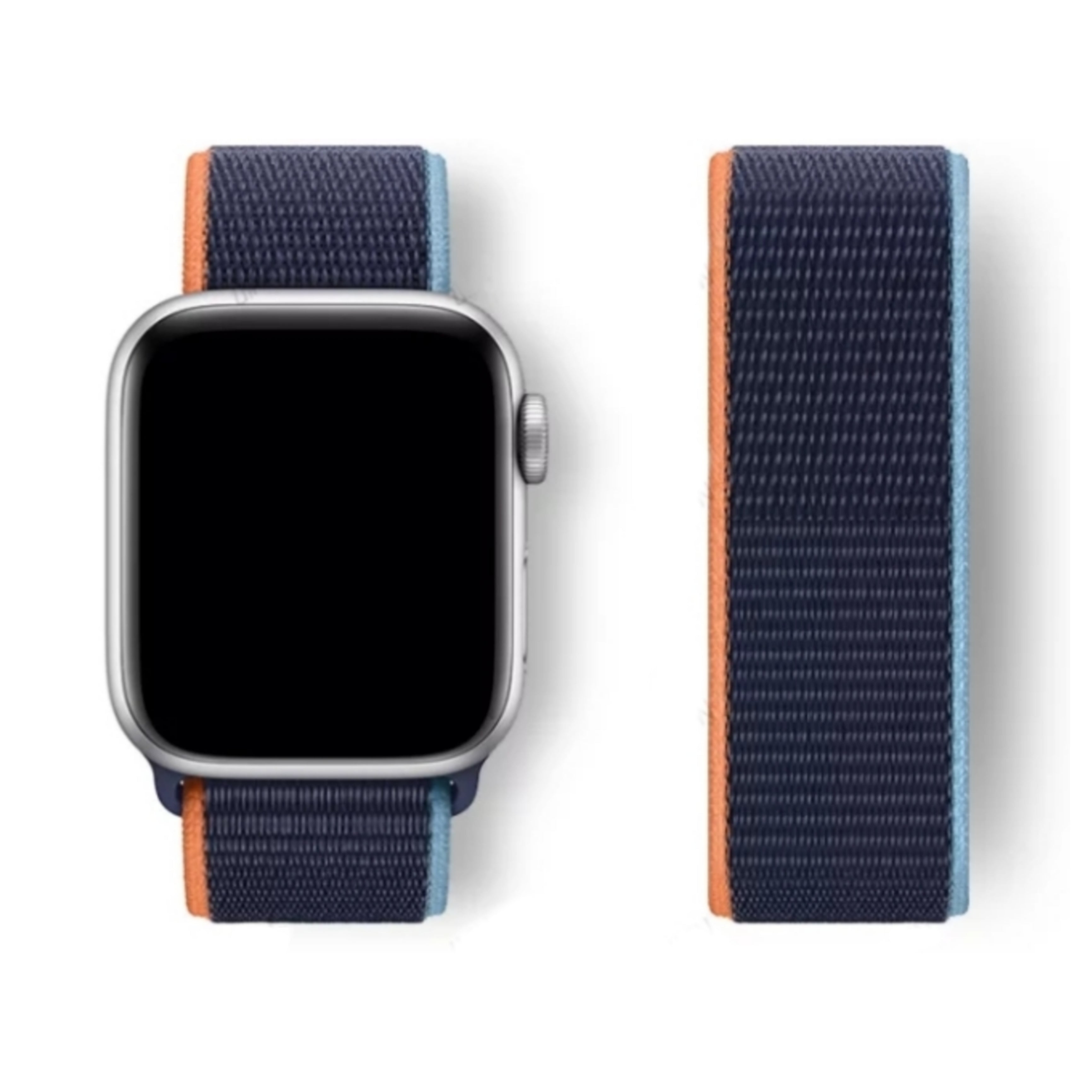 Apple Watch Silicone Nylon Replacement Band