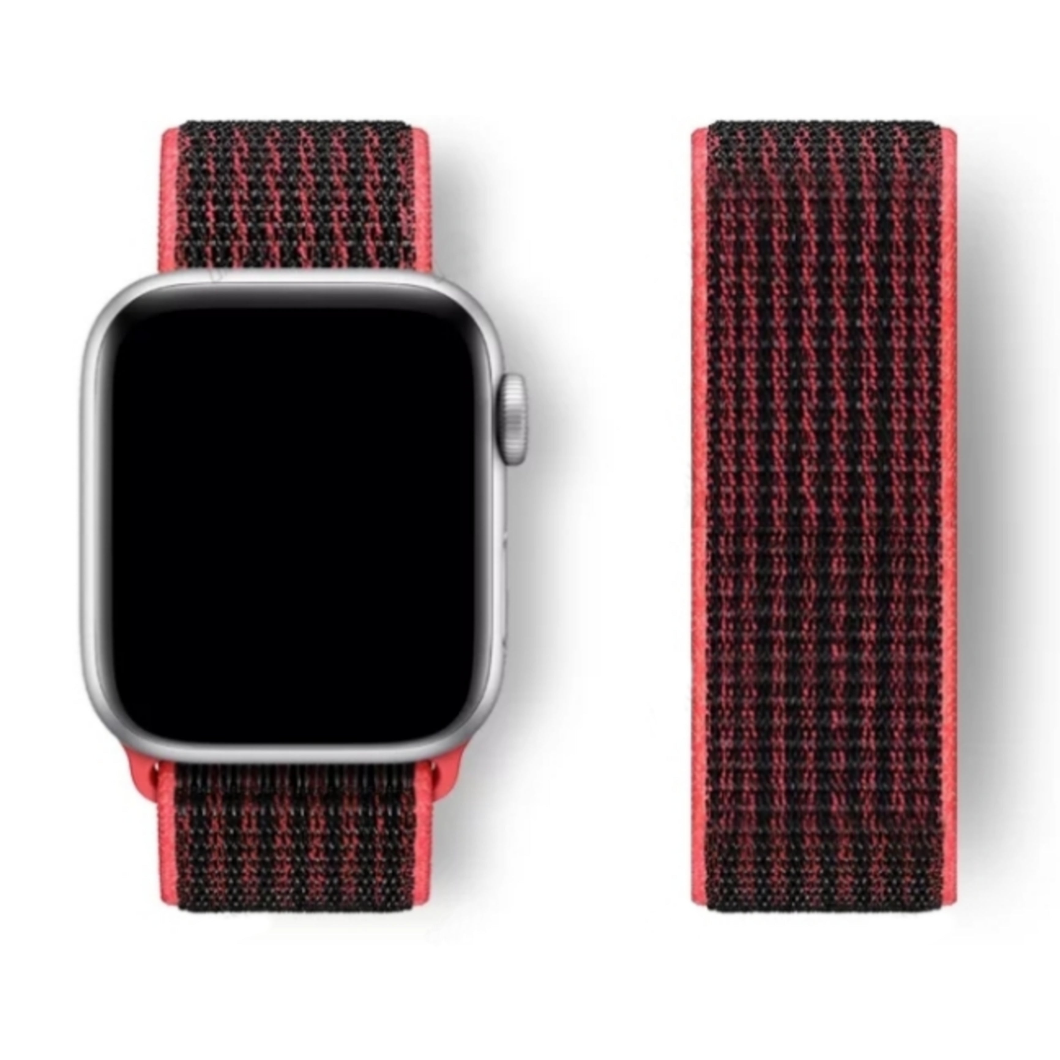 Apple Watch Silicone Nylon Replacement Band