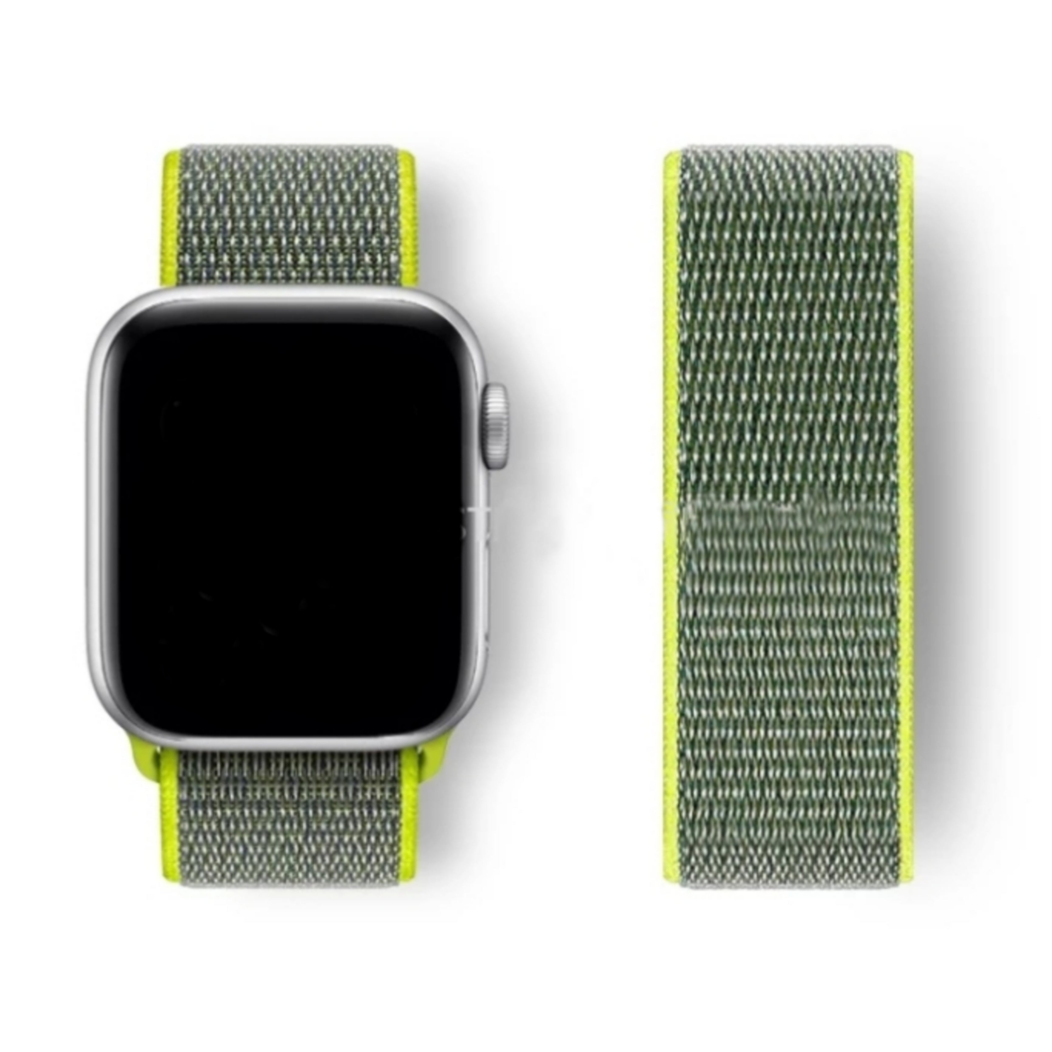 Apple Watch Silicone Nylon Replacement Band