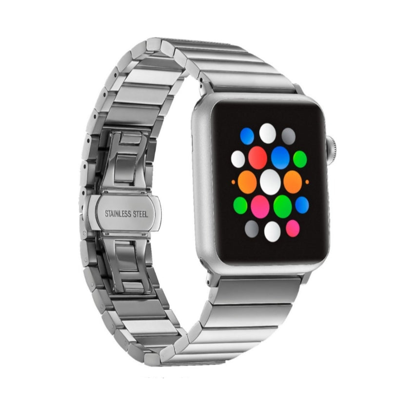 Apple Watch Polished Stainless Steel Replacement Band
