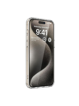 iPhone 15 Pro Max Transparent Hard Acrylic Anti-Yellowing Cover