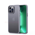 iPhone Silicone Translucent Case - Grey x Black