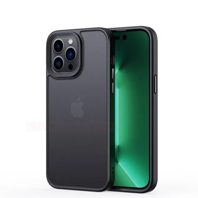 iPhone Silicone Translucent Case - Black x Black