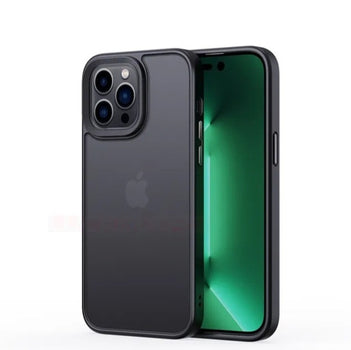 iPhone Silicone Translucent Case - Black x Black
