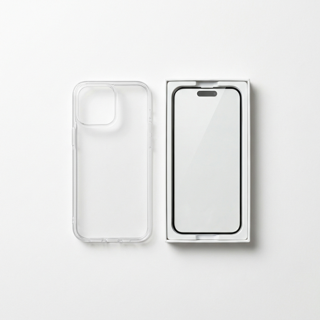 The Entry Set — iPhone case and screen protector