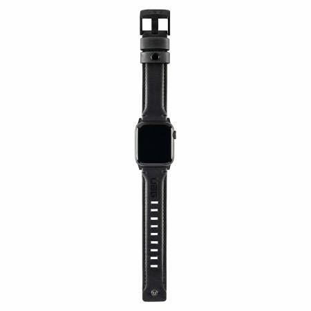 Apple Watch UAG Italian Leather - 44/45mm - Black