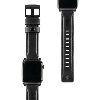Apple Watch UAG Italian Leather - 44/45mm - Black