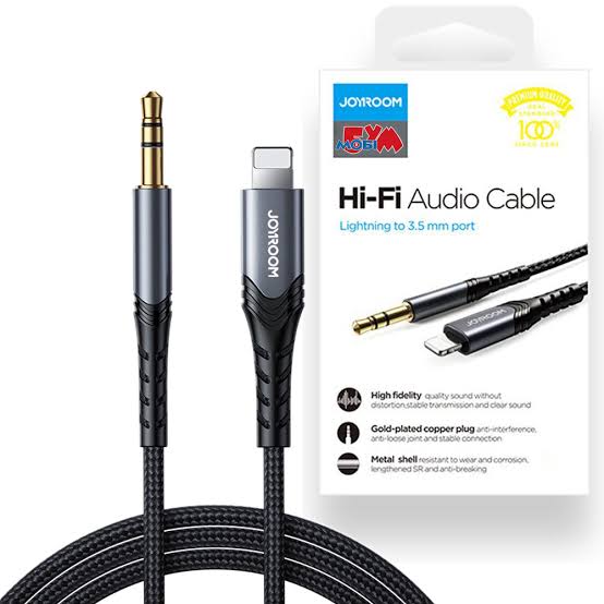 Joyroom Hi-Fi Audio Cable Lightning AUX